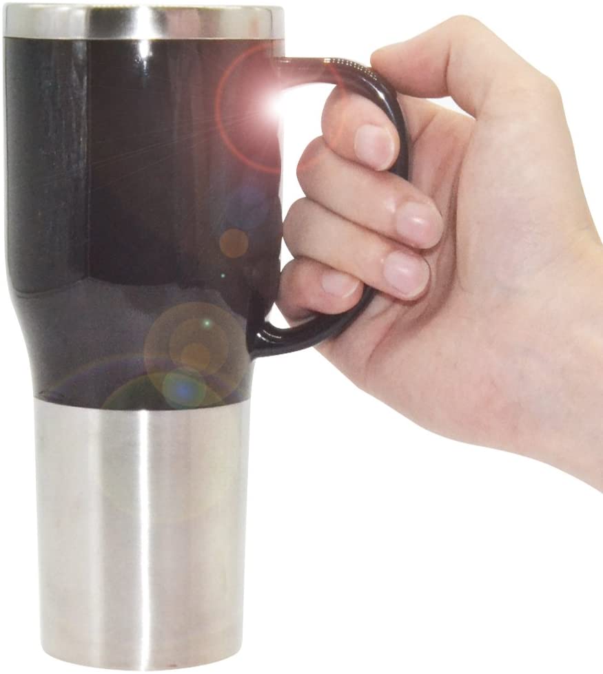 450ml Electric Car Cup Travel Heating Cup Coffee Mug Heater