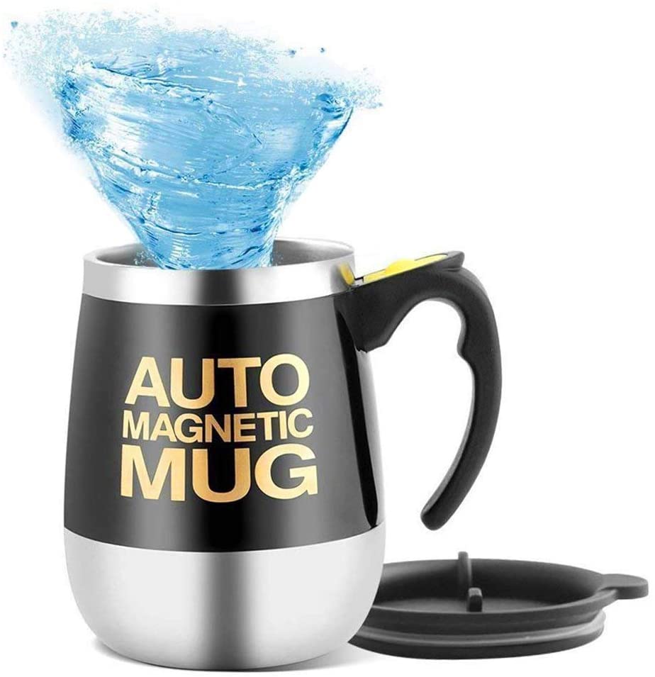Cup Self Mixing Coffee Mug Chocolate Milk Stirring Automatic Auto Magnetic  Mixer 