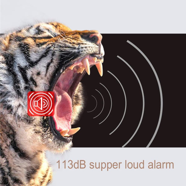 Mengshen Upgraded Anti Theft Bicycle Alarm with Remote, 113db Loud Waterproof Burglar Alarm with Volume and Sensitivity Adjustment for Bike Motorcycle Scooter Car Trailer Z18