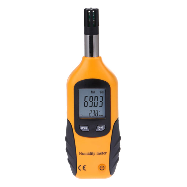 Mengshen Digital Temperature and Humidity Meter with Dew Point and Wet Bulb Temperature, Battery Included M86