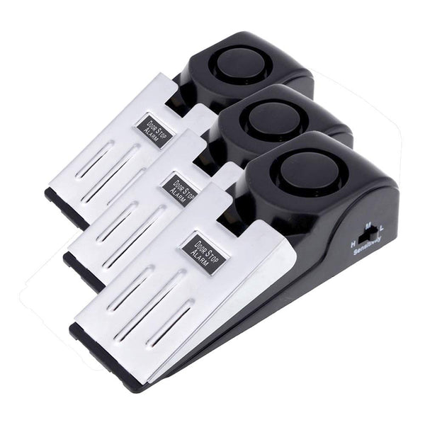 Mengshen Safety Wedge Door Stop Alarm Stopper Blocking Travel Home Security Alert 120db MS-M68