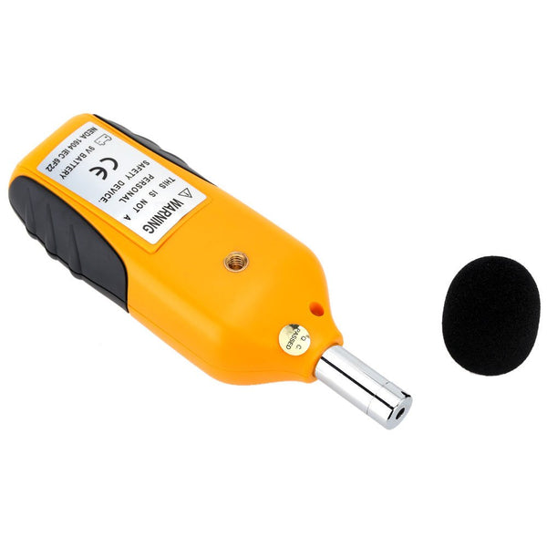 Mengshen Digital Sound Level Meter, Handheld Audio Noise Meter Tester with LCD Display Measuring 30-130dB (9V Battery Included)