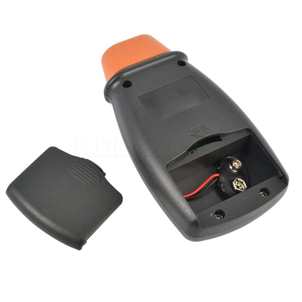 Mengshen Digital Tachometer, Non Contact Laser Photo Tach 2.5-99999 RPM Rotation Speed Meter Gauge Measurement with Reflective Tape (9V Battery Included)