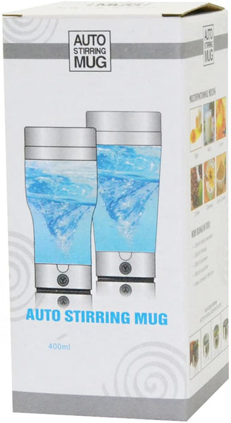 Mengshen Self Stirring Mug 400ML-Portable Multipurpose Mixer Auto Mixing Coffee Tea Cup Protein Shaker Mixer Double Insulated Electric Perfect Gift A037